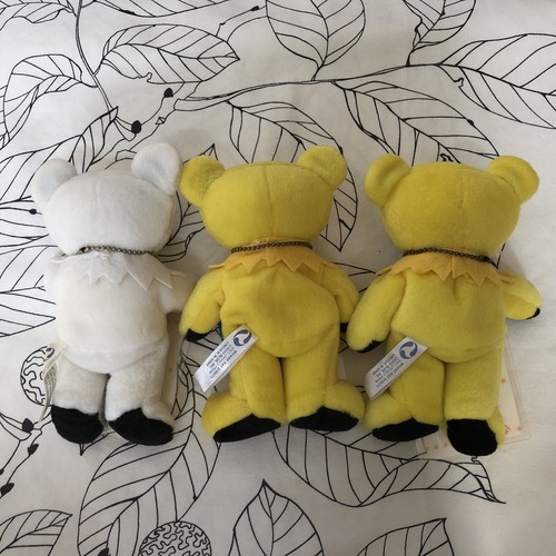 Set of 11 Limited edition Serial No. Grateful Dead Bear Plush Doll 7 inch - Picture 15 of 24