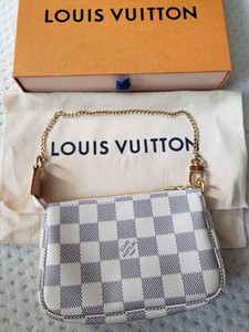 mini pochette damier