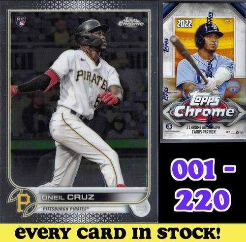 2022 Topps Chrome A La Carte Complete Your Set - All Cards Currently In Stock - 第 1/1 張圖片
