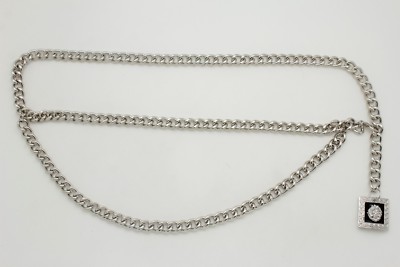 Elegant Silver Chain Belt for Women Amazon.com: Womens Chain Belt Silver, Chain Belts for Women  main image 3