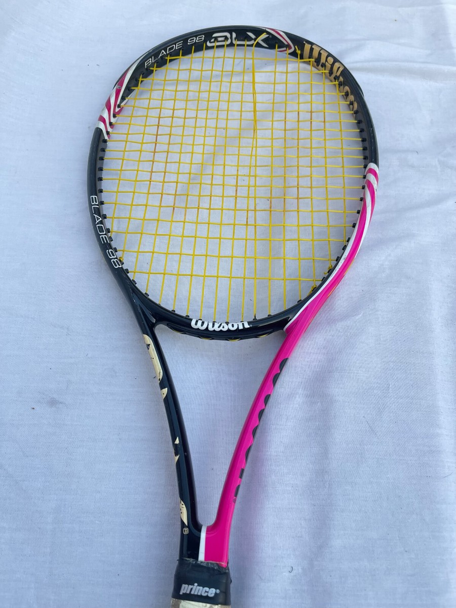 WILSON BLX BLADE 98 PINK TENNIS RACQUET | eBay
