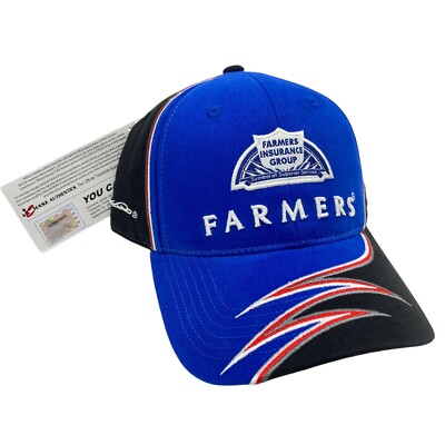 NASCAR Kasey Kahne Adult Hat #5 Chase Authentics Tribal Blue Farmers Racing Cap