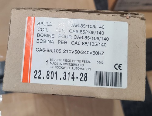 Sprecher + Schuh CA6 85 -105 Coil