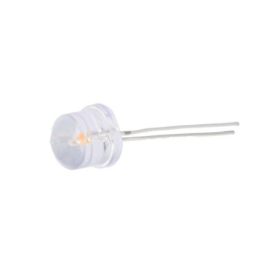 10X OSK5DK87A1A LED 8mm rosa 500-750mcd 100° Front: gewölbt Rastermaß: 2,54mm OP