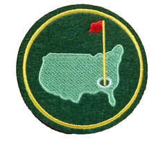 STUNNING PGA MASTERS TOURNAMENT AUGUSTA GREEN JACKET EMBROIDERED IRON-ON PATCH