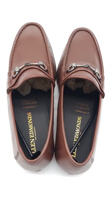 Allen Edmonds Verona II Bit Loafer Italian Dress Shoe Chili  display picture 2