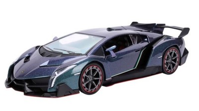 JADA TOYS, LAMBORGHINI Veneno Changing Blue PINK SLIPS, 1/24, JAD36012