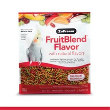 FruitBlend Flavor Bird Food for Medium Birds - 2 lbs