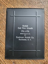 3 1/4 x 4 1/4 in Kodak Cut Film Sheath