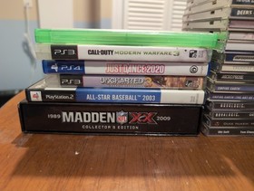 Video Game Lot. 51 Titles. PS2/PS3/PS4/Xbox 360/Xbox One/Dreamcast /PC CD-ROM