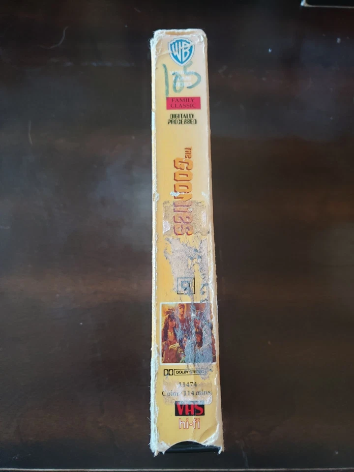 The Goonies 1985 VHS Extremely Rare Hard To Find Original Release Version - Image 4 of 4