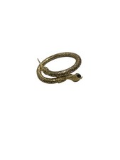 Preowned Costume Gold Mesh Snake Bracelet