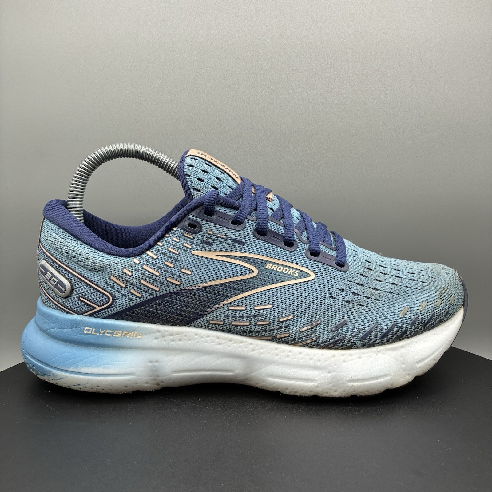 Brooks Glycerin 20 Women’s 8 B Blissful Blue Running Athletic 1203691B478