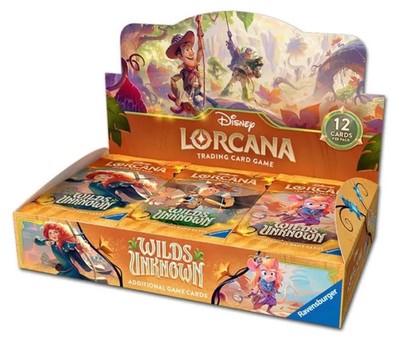 Disney Lorcana Wilds Unknown - Booster Box Englisch Display NEU OVP