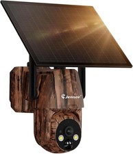 4G LTE Cellular Trail Camera with Built-in SIM, Solar Panel, 2K, 360 , Night Vis