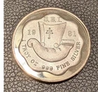 A Vintage 1981 New Orleans Mint S.E.I. One Troy OZ .999 Silver  Round - Coin 7
