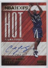 2015-16 Panini NBA Hoops Hot Signatures Carl Landry #HS-CL Auto 7k0