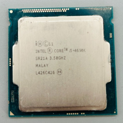 Intel Core i5-4690K (4x 3.50GHz) CPU Prozessor Sockel 1150