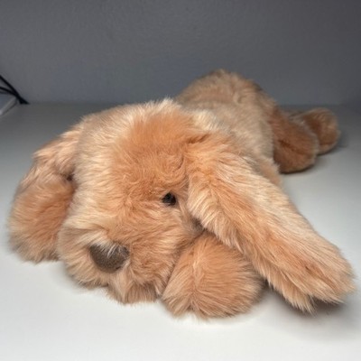 Gund Muttsy Jr Plush Dog 16  Brown Tan Floppy Stuffed Animal Puppy #13142