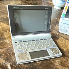 Casio EX-word XD-D7300 Handheld Japanese Electronic Dictionary, USB, Battery