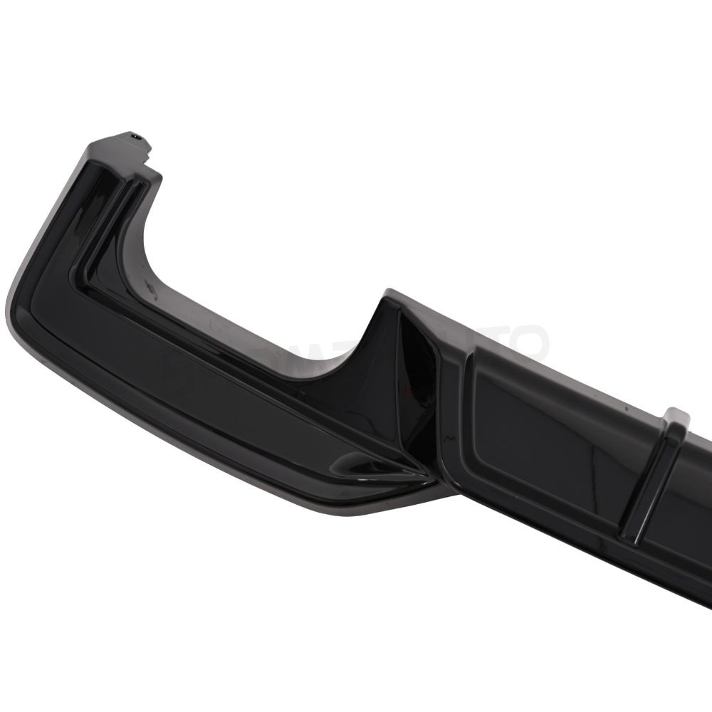 Gloss Black Rear Bumper Lip Diffuser For BMW F06 F12 F13 M6 640i 650i M Sport