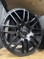 4 18” Petrol P6A 5x108 BLACK FORD FOCUS JAGUAR VOLVO ALLOY WHEELS ALLOYS RIMS