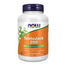 TestoJack 200 120 vcaps  by Now Foods