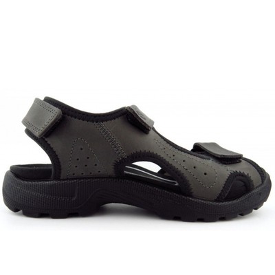 Ecco Hike Straps Men steel Herren Sandale in Grau