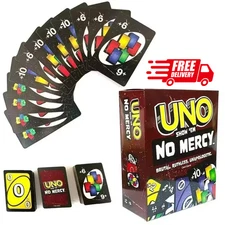 Uno No mercy Game Board Games UNO Cards Table Family Party Entertainment