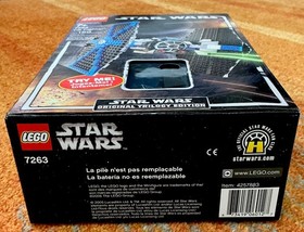 RETIRED NIB 2005 LEGO Star Wars Original Trilogy Edition: TIE Fighter (7263)