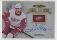 2019-20 Upper Deck Stature Rookie Reliance Auto Filip Zadina #RR-7 Auto 7b5