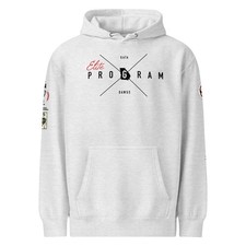 UGA Elite Program Hoodie with Sleeve Decor, High-End Mid-Weight Sweatshirt