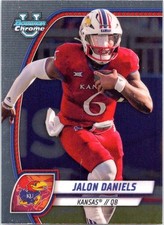 2024 Bowman University Chrome #88 Jalon Daniels Kansas