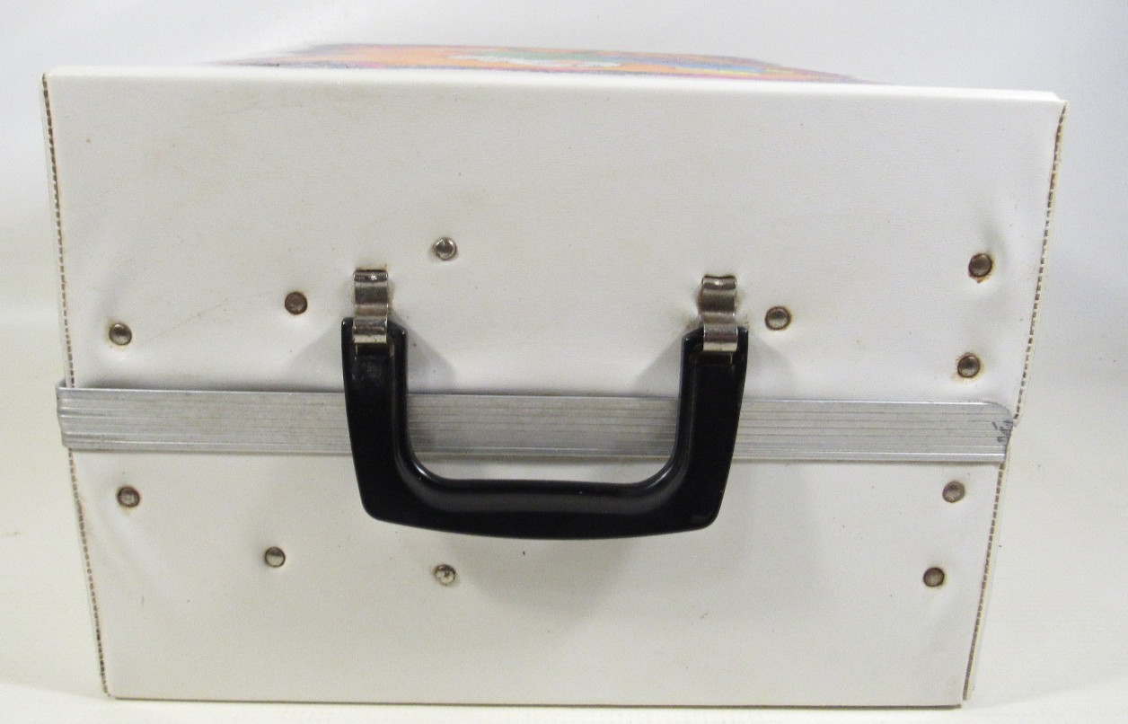 VTG 1968 Mattel World Of Barbie Doll Trunk Carrying Case #1004 w/Hangers GREAT