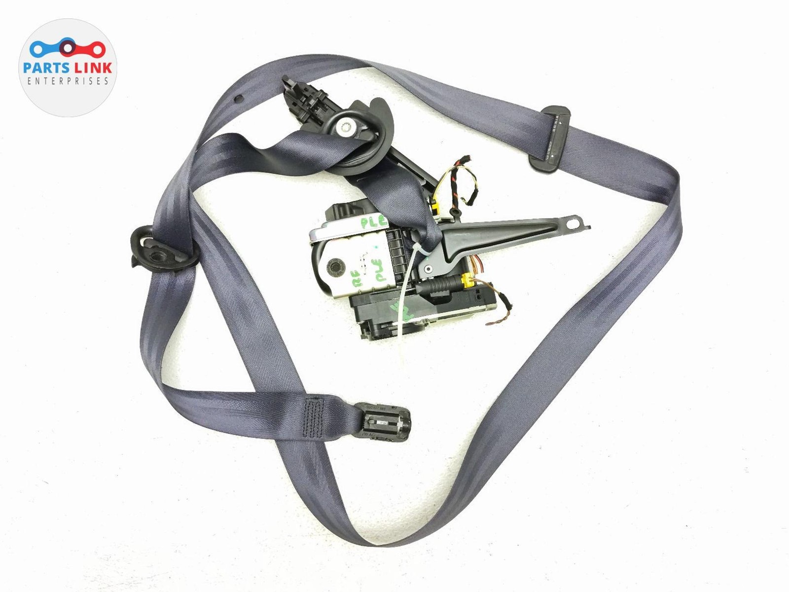 2016-20 BENTLEY BENTAYGA FRONT RIGHT SEAT BELT RETRACTOR PASSENGER ASSEMBLY BLUE