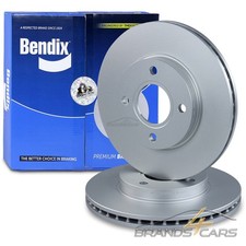2x BENDIX BREMSSCHEIBE Ø258 VORNE FÜR FORD FIESTA 4 5 FOCUS 1 FUSION MAZDA 2 DY