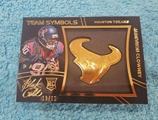 2014 Black Gold Team Symbols Jadeveon Clowney Houston Texans 19/99 #RTS-14