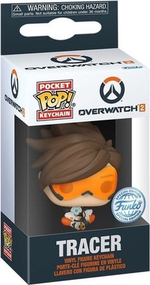 Overwatch 2 Tracer - Pocket POP - Keychain - Funko