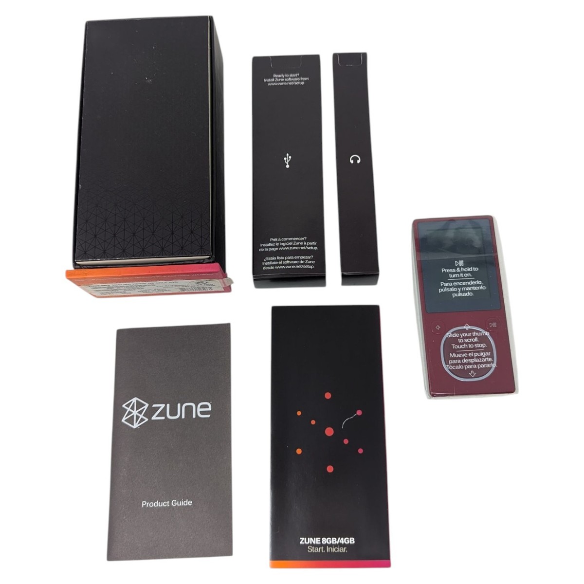 **「MU」** Microsoft Zune 8 Red ( 8 GB ) Digital Media Player for sale online