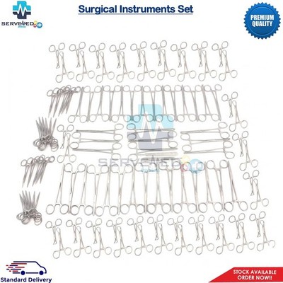 182 Pieces Surgical Instruments Set