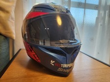 AGV K-3 SV Guy Martin Replica Casco L Rosa Blu Teschio DOT Certificato Giappone