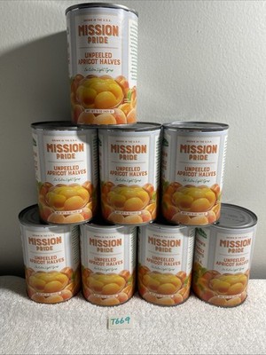 8 X Apricot Extra Light Syrup Mission Pride 15oz Each, (T669) | eBay