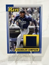 2025 Topps Update - 1990 Topps Baseball Relics Chandler Simpson #90RU-CSI (RC)