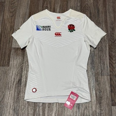 Canterbury England Rugby Trikot RWC 2015 Player Issue Test LIMITED EDITION Large