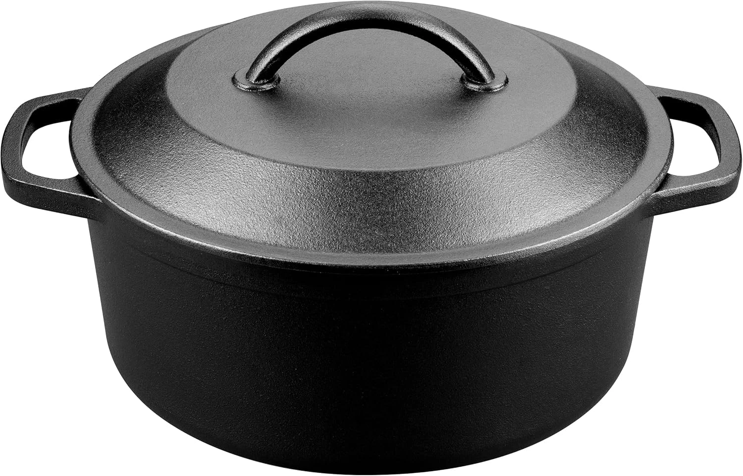 Pre-Seasoned Cast Iron Dutch Oven with Lid, round and Dual Handles, for Stovetop
Opens in a new wind