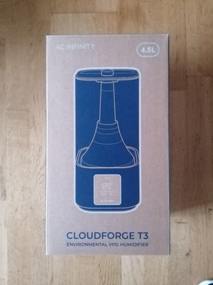 AC Infinity CLOUDFORGE T3 (Gen 2), Luftbefeuchter für Growbox Grow Zelt Nagelneu
