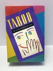 Taboo Board Game by Milton Bradley Vintage 1989 Complete/Works