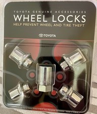 Toyota Lexus Alloy Wheel Lock Set 00276-00900 Genuine Toyota Oem Accs. Sealed Toyota Lexus Alloy Wheel Lock Set 00276-00900 Genuine Toyota Oem Accs. Sealed