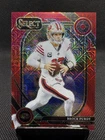 BROCK PURDY 2024 SELECT CLUB LEVEL RED MOJO PRIZM 49ERS /49 Q3403