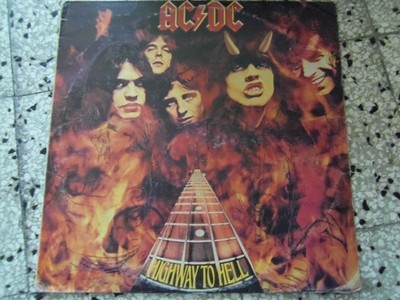AC/DC HIGHWAY TO HELL AUSTRALIA 1ST PRESSING BLUE LABELS ALBERT VINYL LP